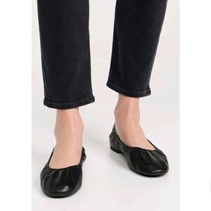 Tory Burch Black Patent Leather Ballet Flats Size 9
